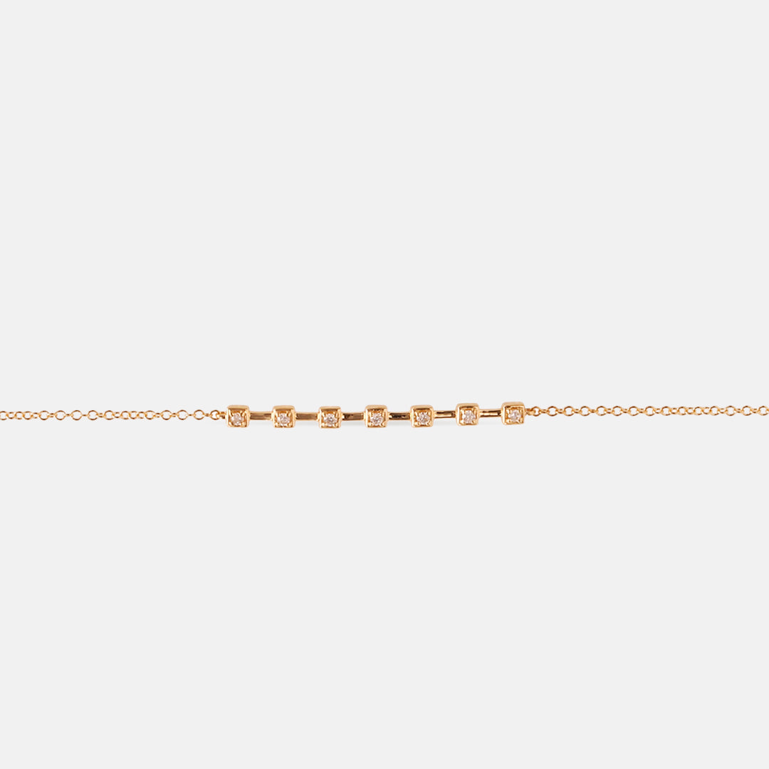 Sprinkled Diamond Bracelet