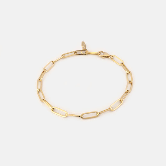 Paperclip Chain Bracelet