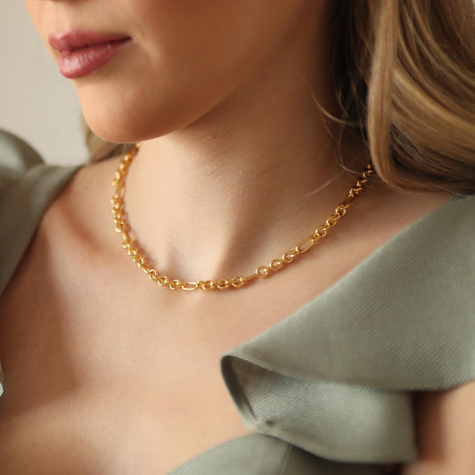 Rail Chain Necklace