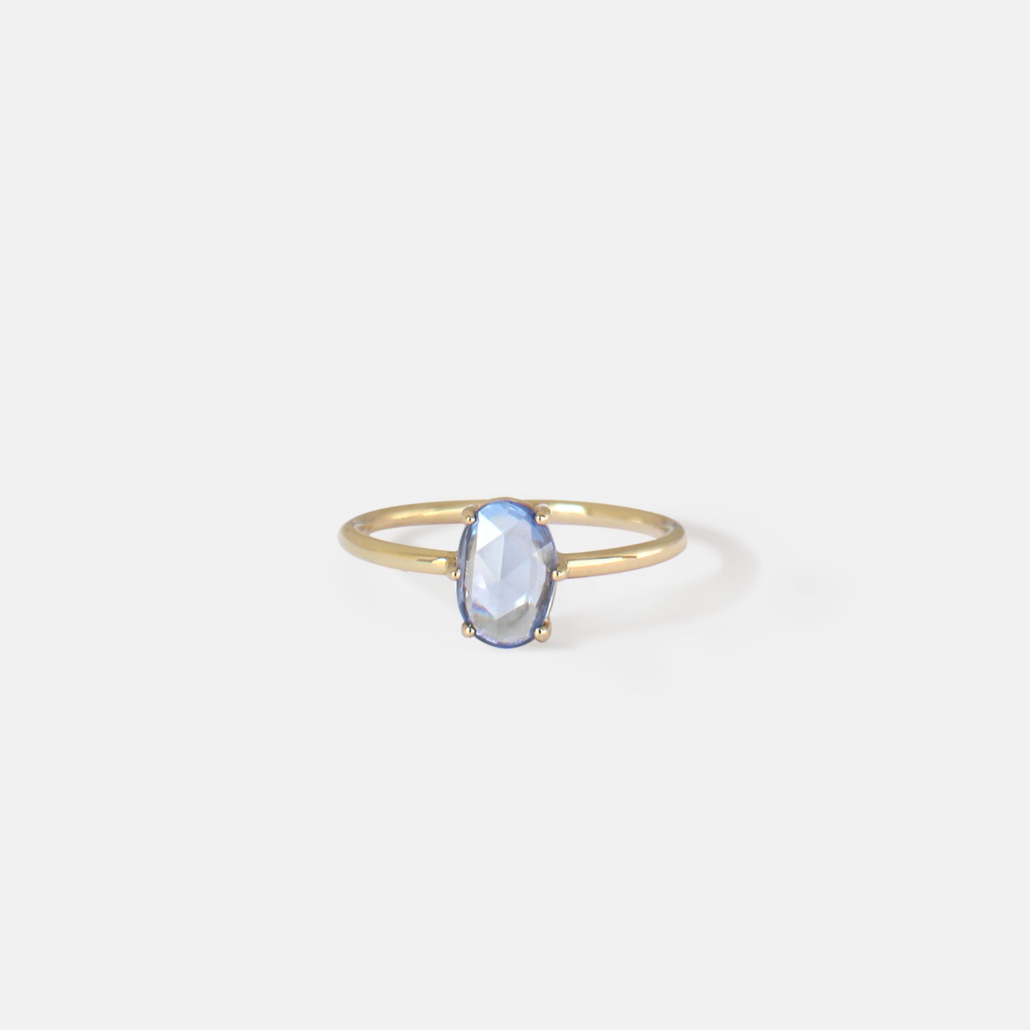 Daydream Rose Cut Sapphire Ring