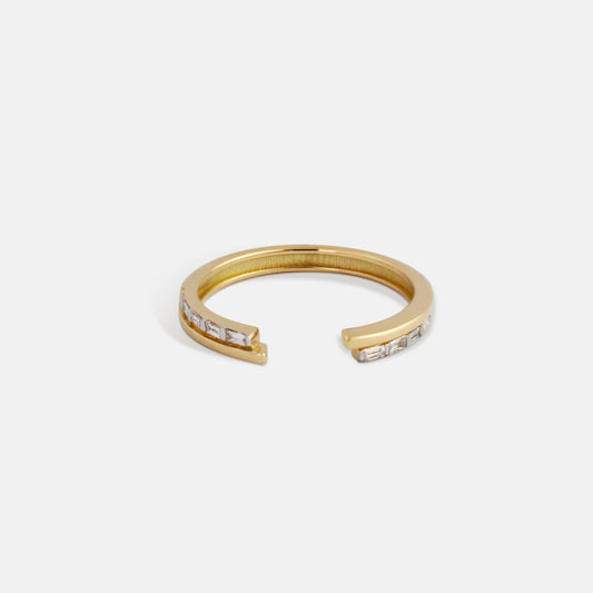 Diamond Melody Open Ring