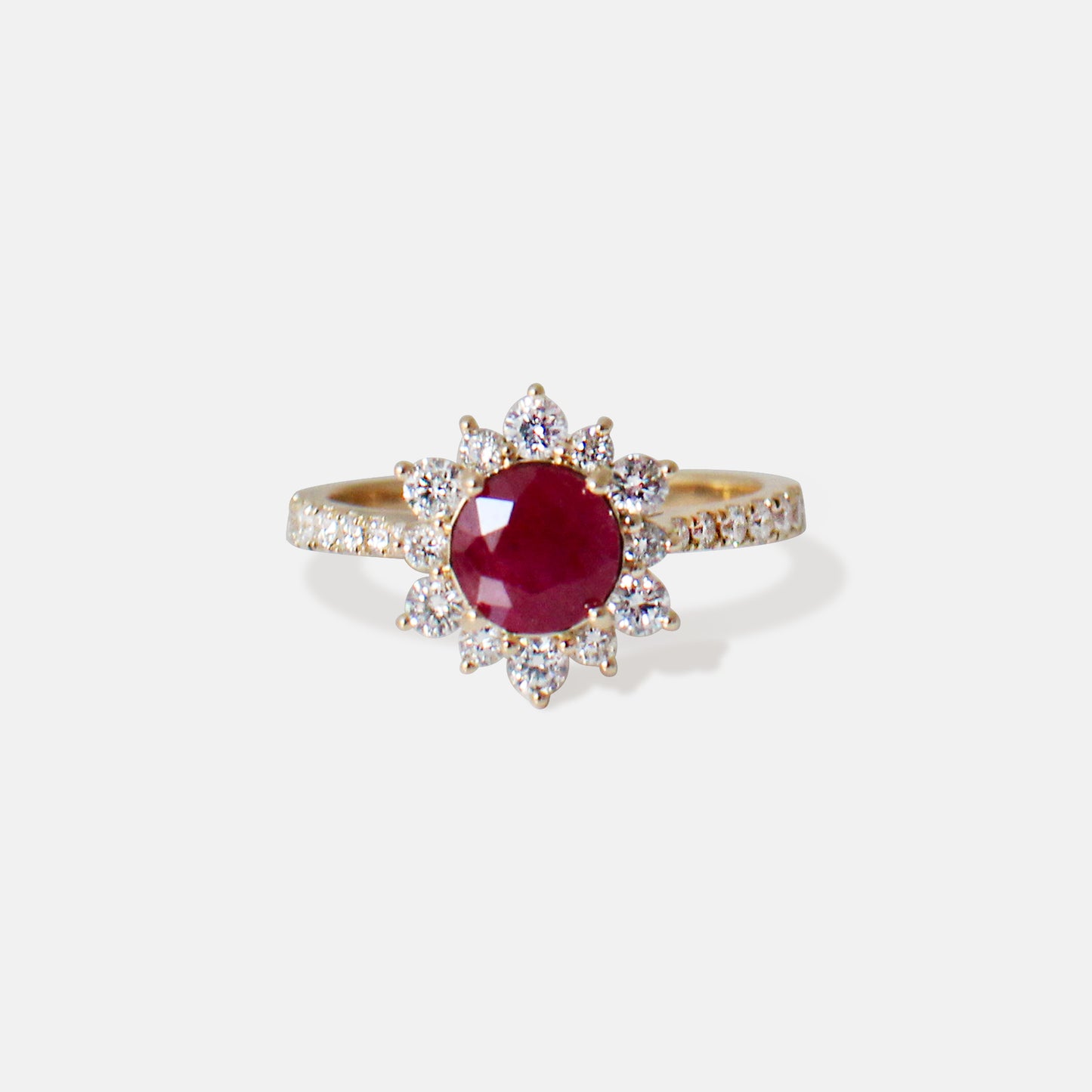 Diamond and Ruby Ring