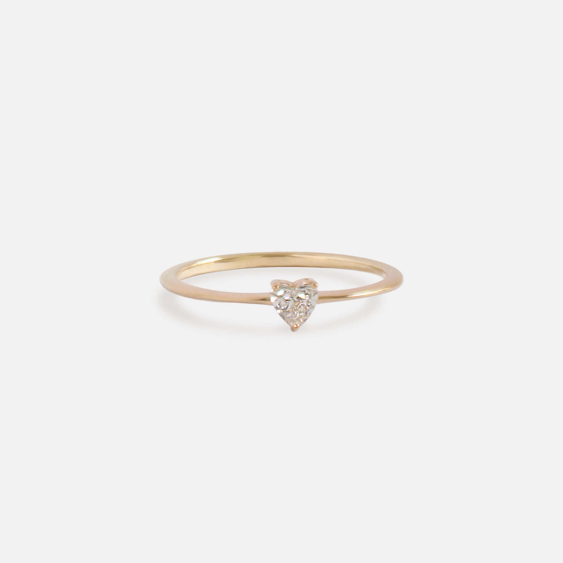 Diamond Heart Ring