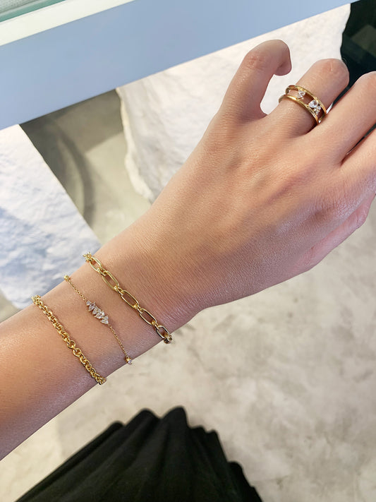 Boyfriend Link Chain Bracelet