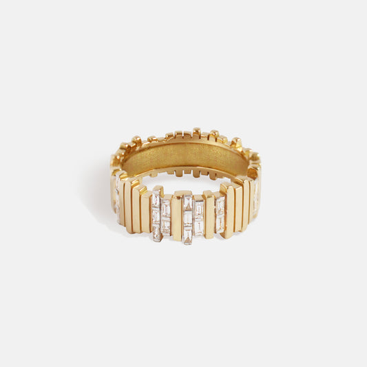 Diamond Baguette Symphony Band 